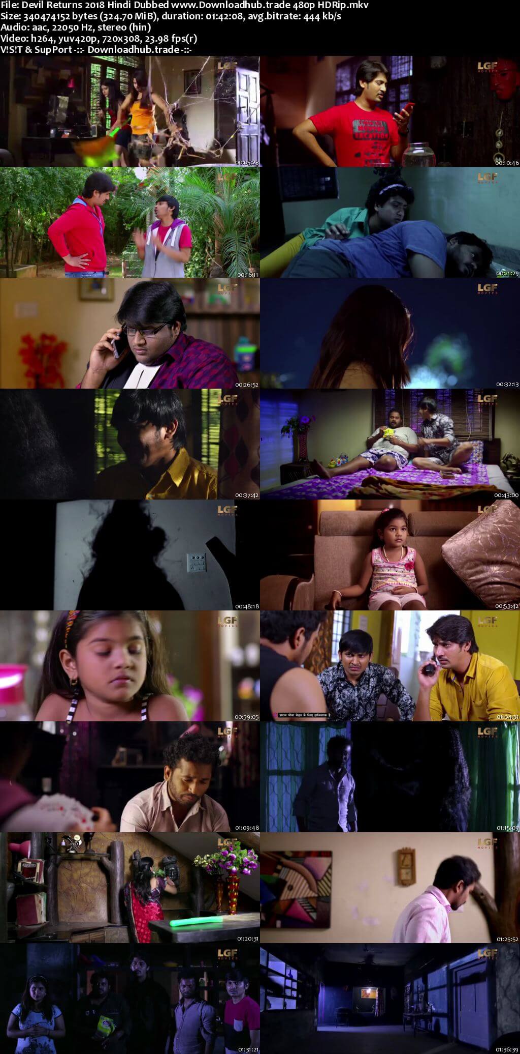 Devil Returns 2018 Hindi Dubbed 300MB HDRip 480p Devil Returns 2018 Hindi Dubbed 300MB HDRip 480p