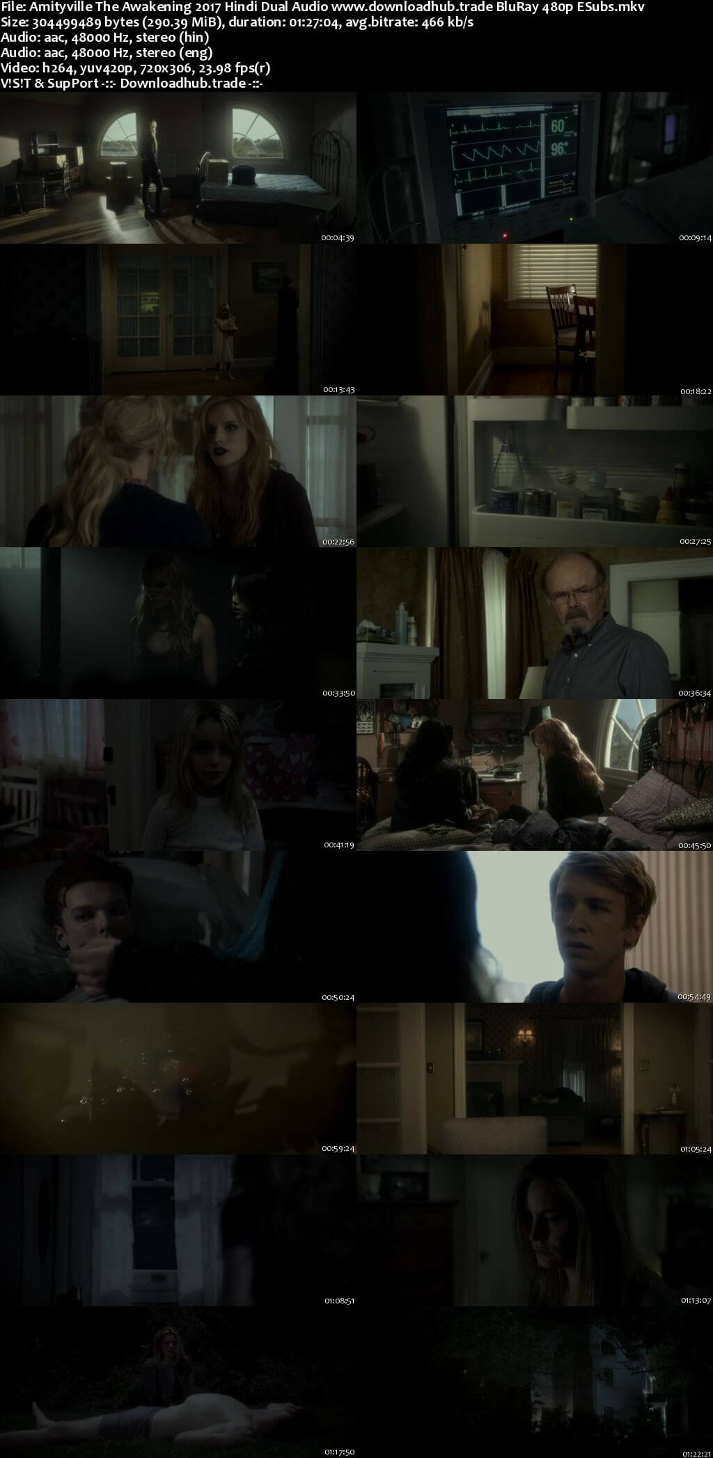 Amityville The Awakening 2017 Hindi Dual Audio 280MB BluRay 480p ESubs Amityville The Awakening 2017 Hindi Dual Audio 280MB BluRay 480p ESubs