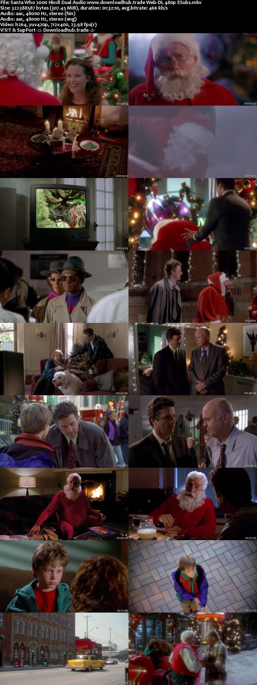 Santa Who 2000 Hindi Dual Audio 300MB Web-DL 480p ESubs Santa Who 2000 Hindi Dual Audio 300MB Web-DL 480p ESubs