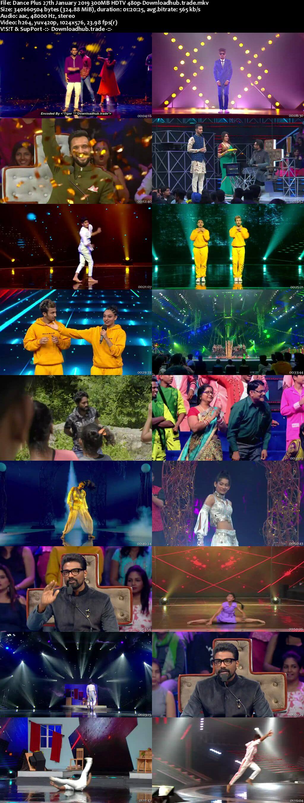 Dance Plus Season 4 27 January 2019 Episode 33 HDTV 480p