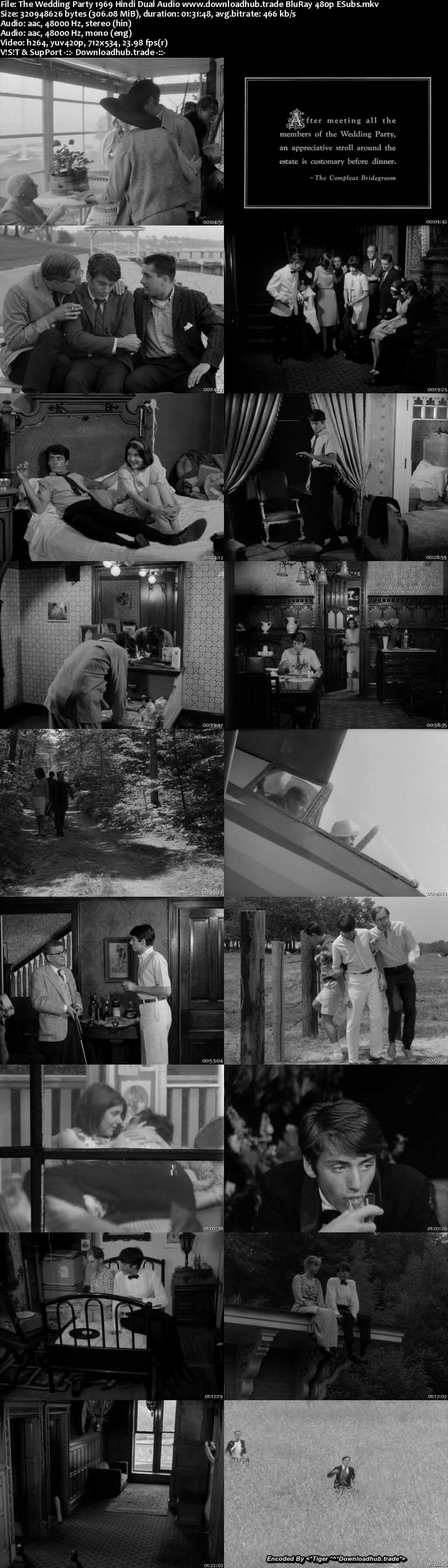 The Wedding Party 1969 Hindi Dual Audio 300MB BluRay 480p ESubs The Wedding Party 1969 Hindi Dual Audio 300MB BluRay 480p ESubs