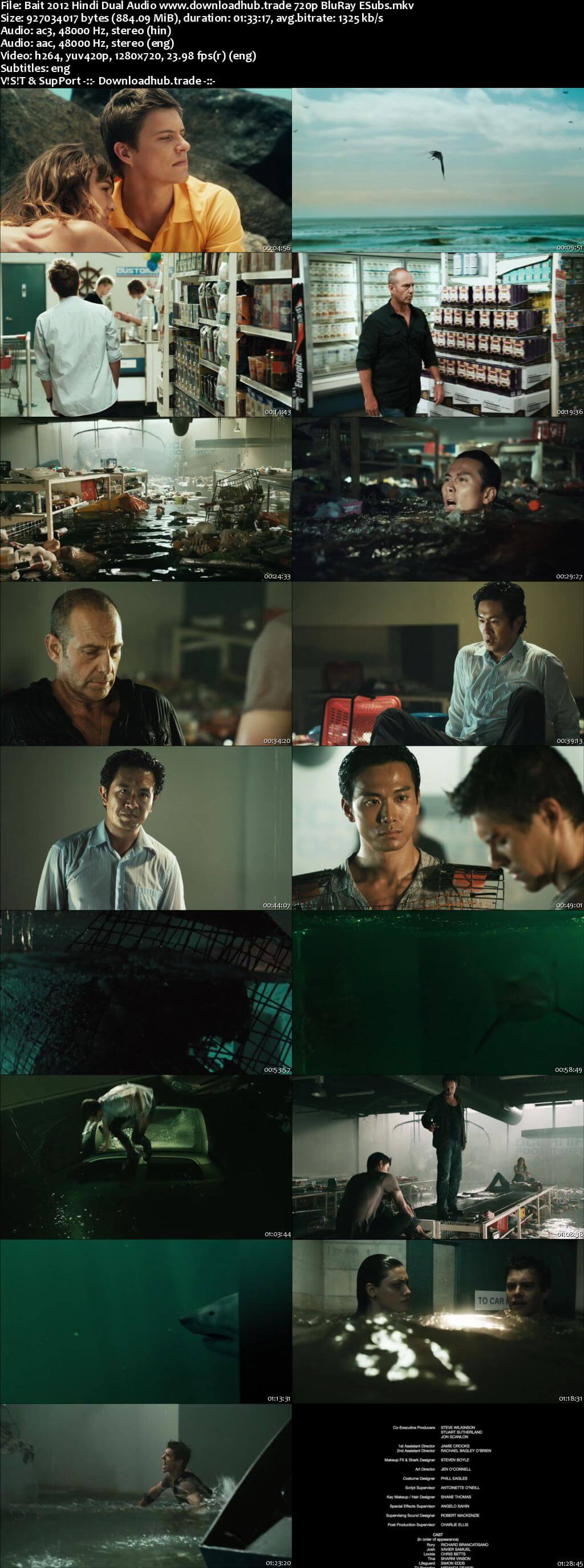 Bait 2012 Hindi Dual Audio 720p BluRay ESubs