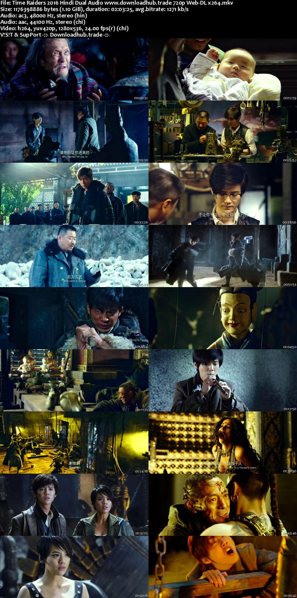 Time Raiders 2016 Hindi Dual Audio 720p Web-DL x264