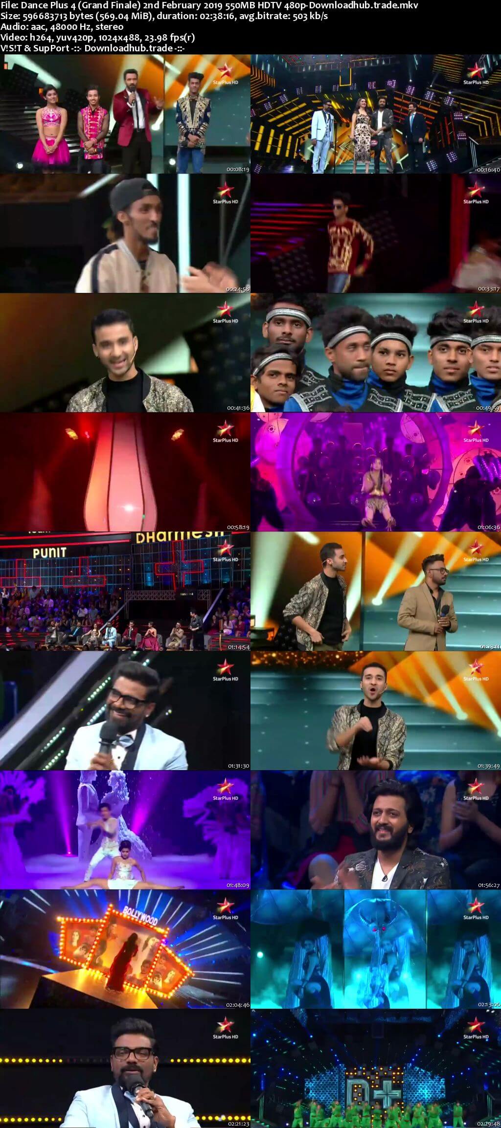 Dance Plus Season 4 02 February 2019 Finale Episode HDTV 480p Dance Plus Season 4 02 February 2019 Finale Episode HDTV 480p