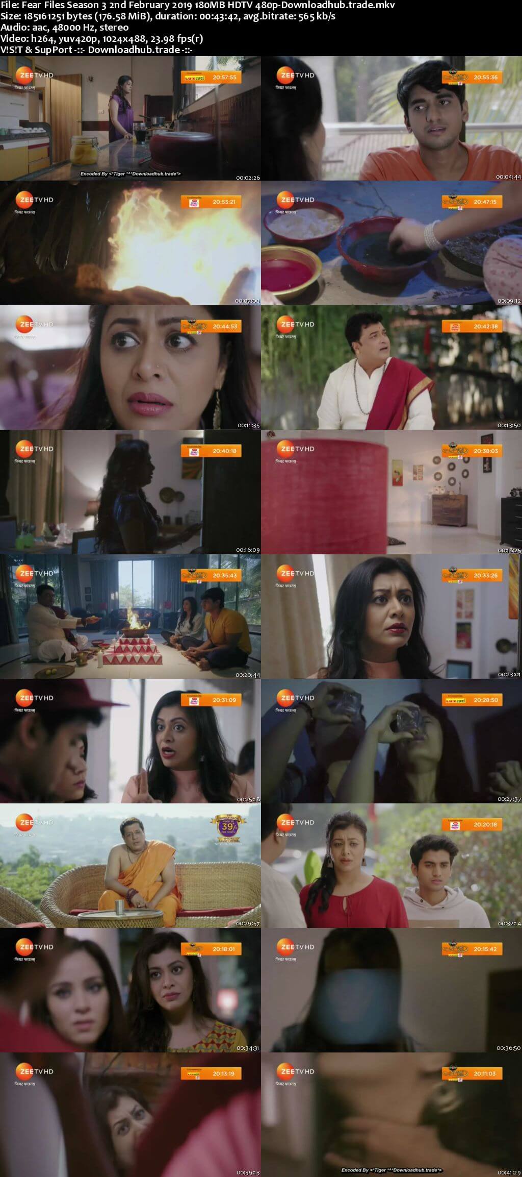 Fear Files Season 3 2nd February 2019 180MB HDTV 480p