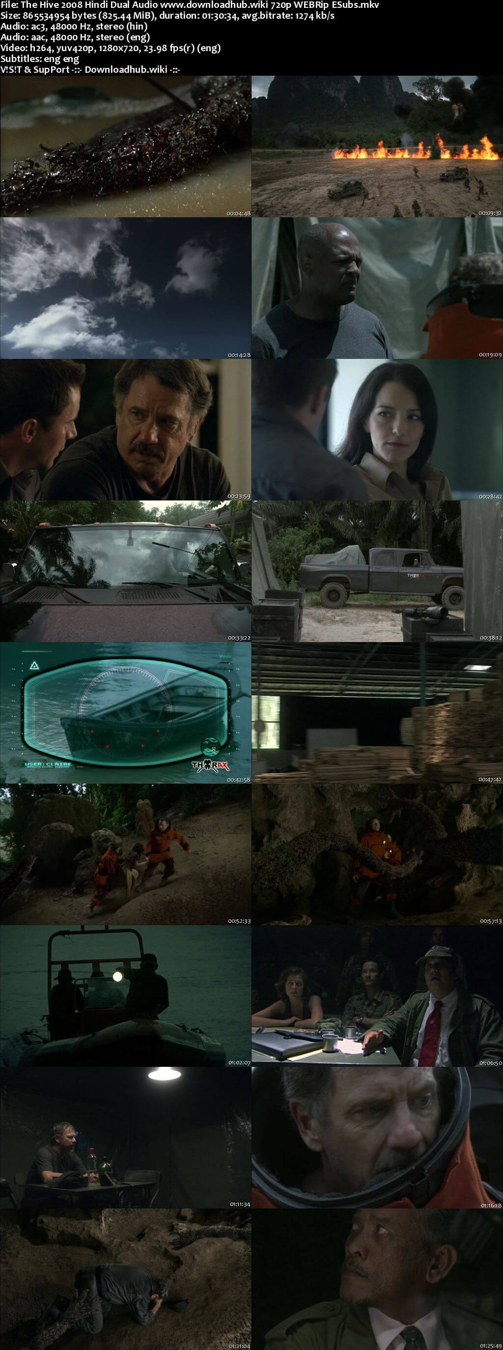 The Hive 2008 Hindi Dual Audio 720p WEBRip ESubs