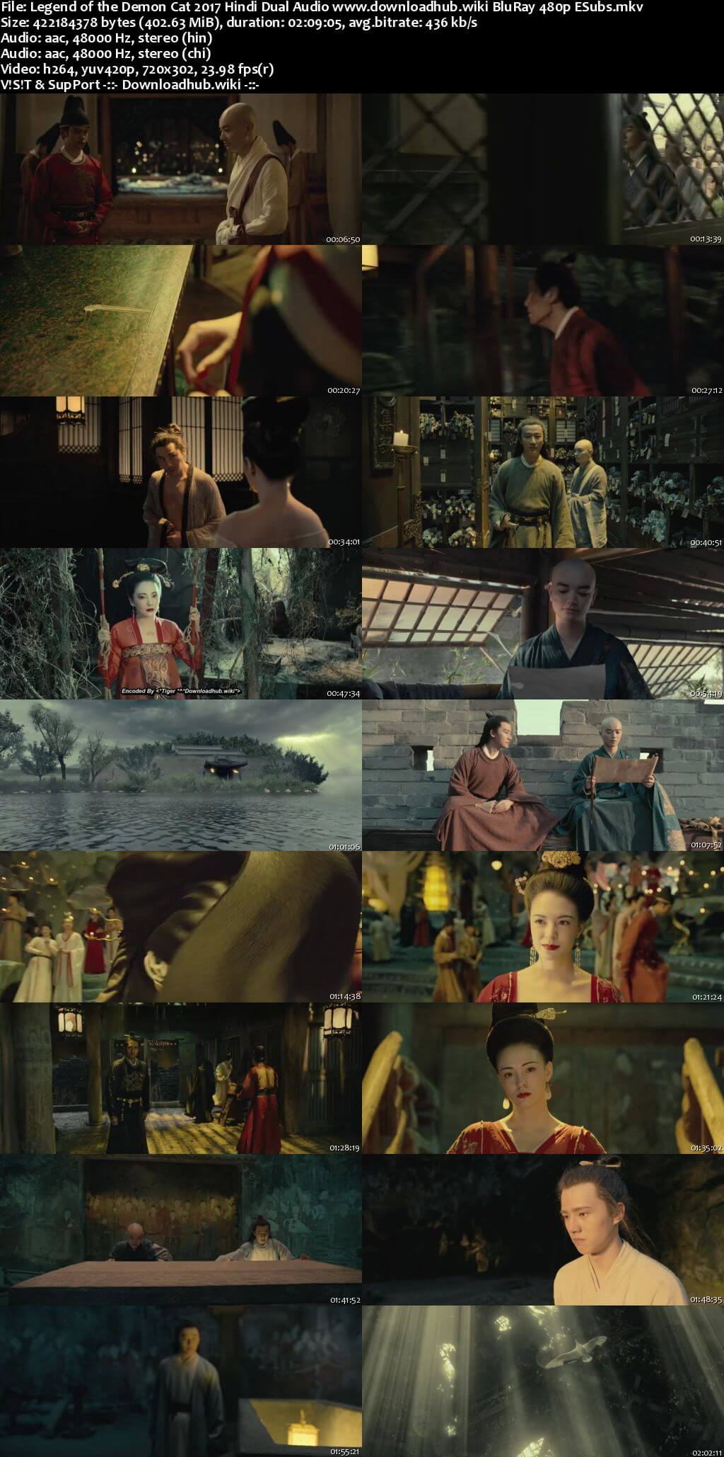 Legend of the Demon Cat 2017 Hindi Dual Audio 400MB BluRay 480p ESubs Legend of the Demon Cat 2017 Hindi Dual Audio 400MB BluRay 480p ESubs
