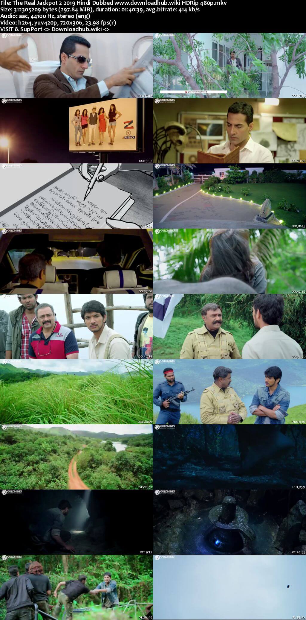 The Real Jackpot 2 2019 Hindi Dubbed 300MB HDRip 480p The Real Jackpot 2 2019 Hindi Dubbed 300MB HDRip 480p