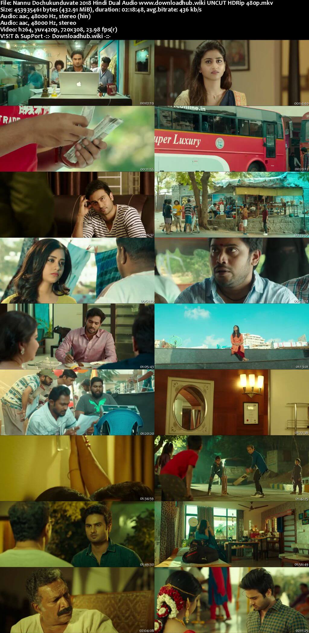 Nannu Dochukunduvate 2018 Hindi Dual Audio 400MB UNCUT HDRip 480p Nannu Dochukunduvate 2018 Hindi Dual Audio 400MB UNCUT HDRip 480p