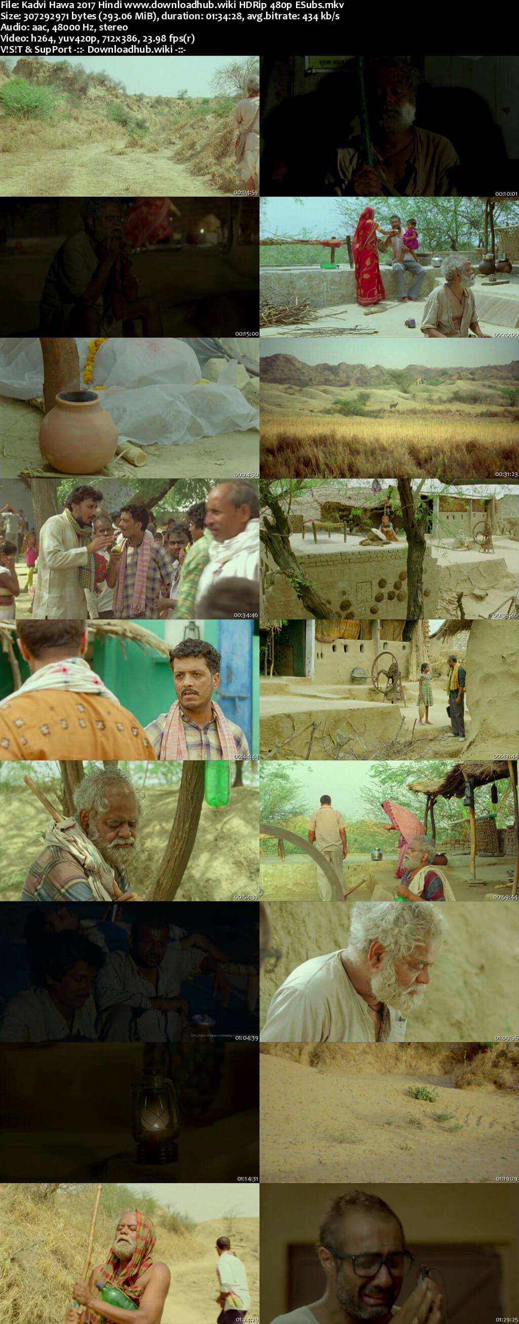 Kadvi Hawa 2017 Hindi 280MB HDRip 480p ESubs Kadvi Hawa 2017 Hindi 280MB HDRip 480p ESubs