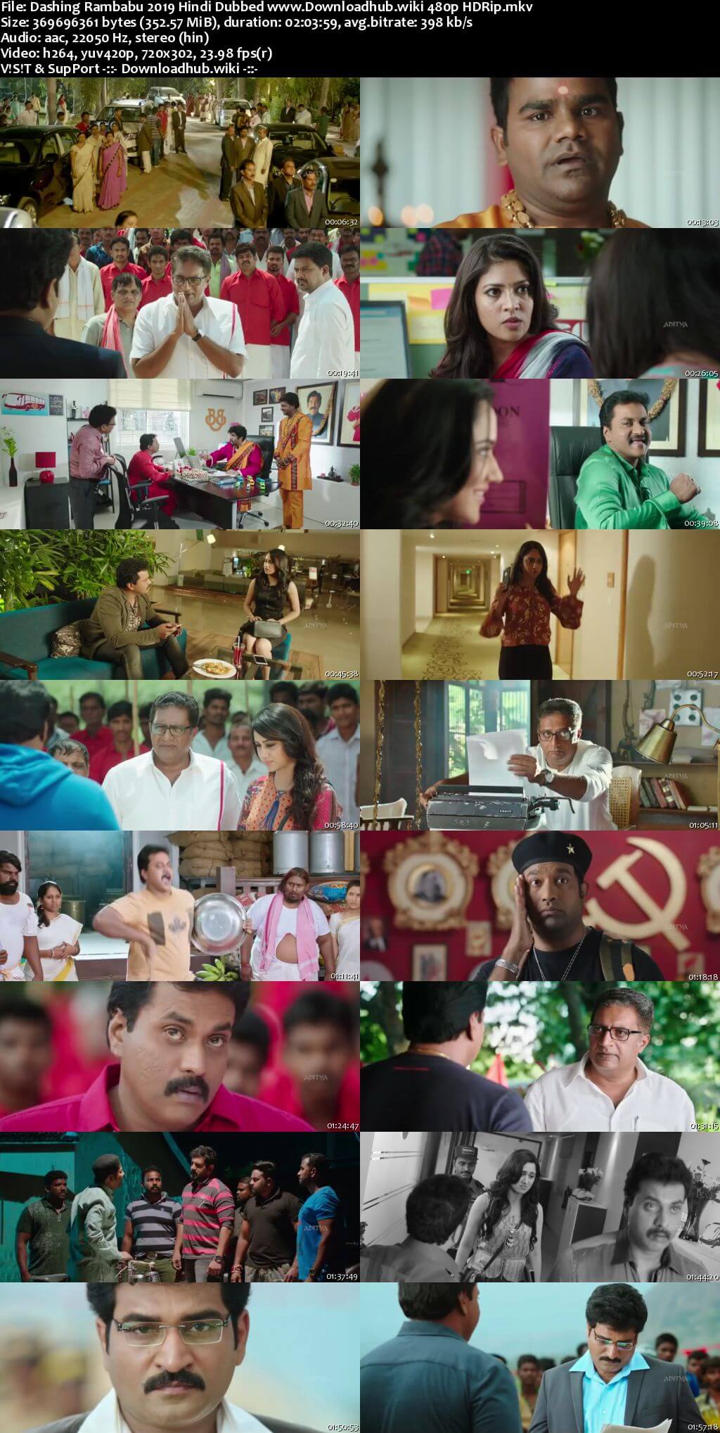 Dashing Rambabu 2019 Hindi Dubbed 350MB HDRip 480p Dashing Rambabu 2019 Hindi Dubbed 350MB HDRip 480p