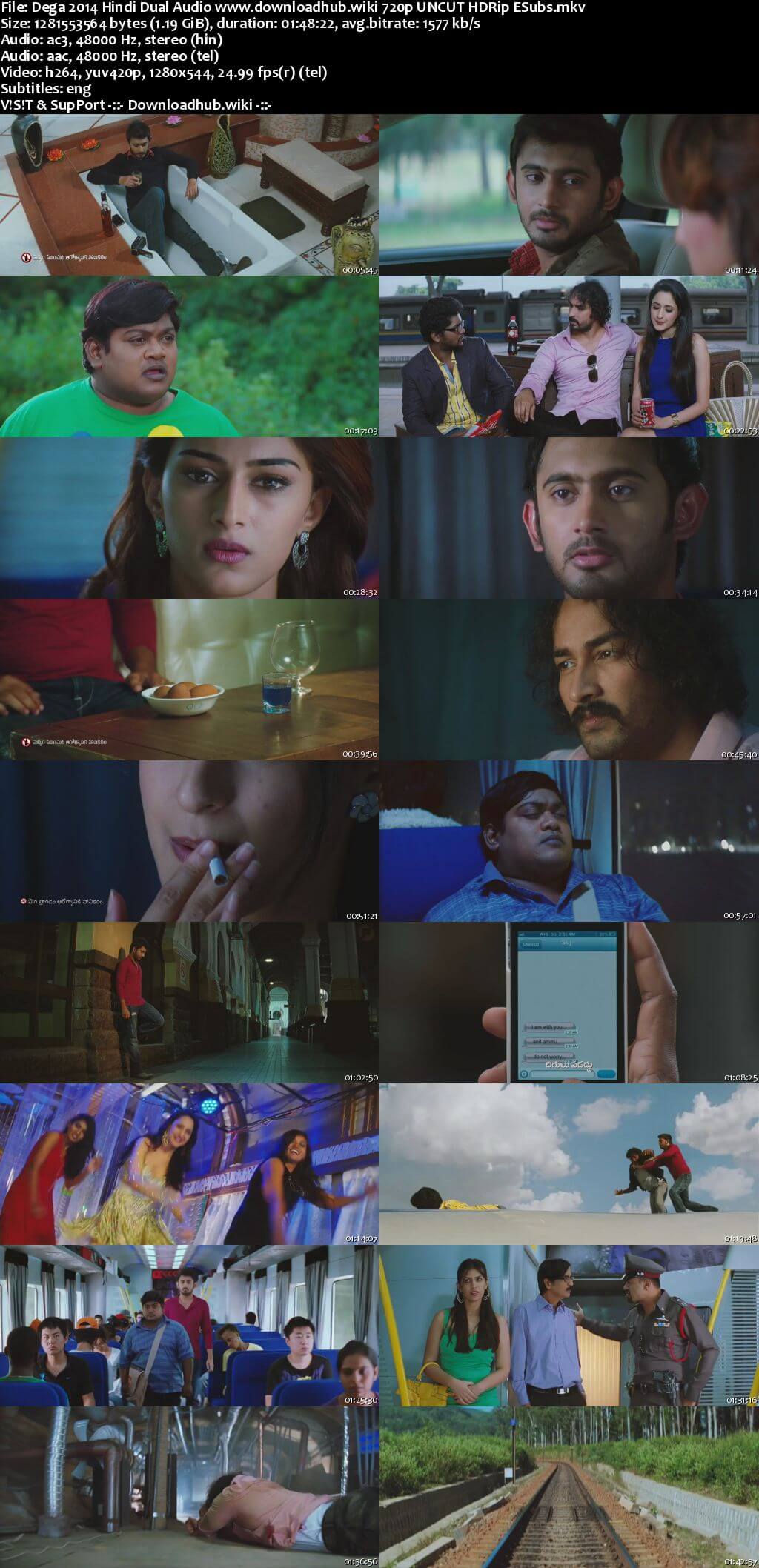 Dega 2014 Hindi Dual Audio 720p UNCUT HDRip ESubs