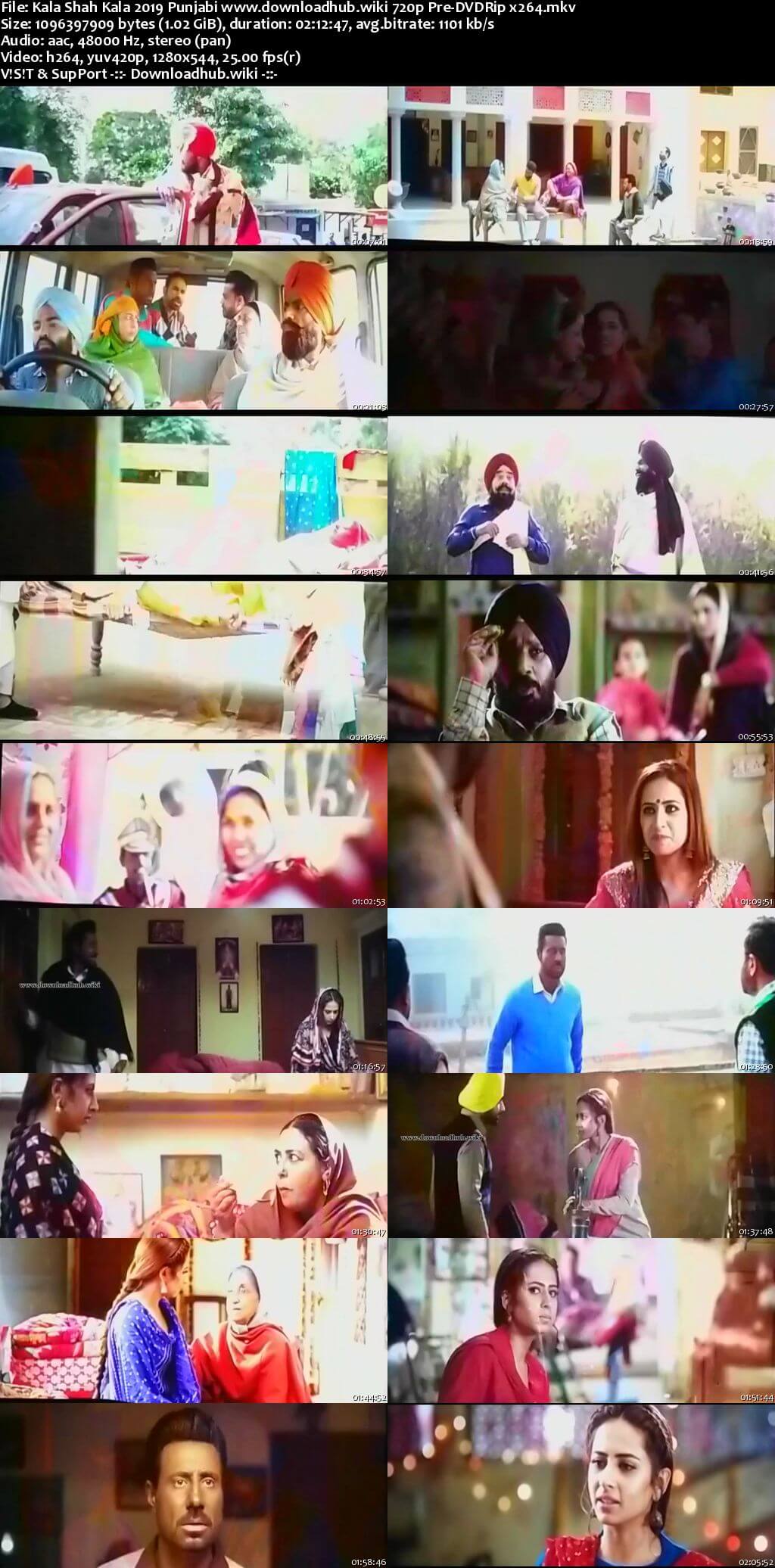 Kala Shah Kala 2019 Punjabi 720p Pre-DVDRip x264