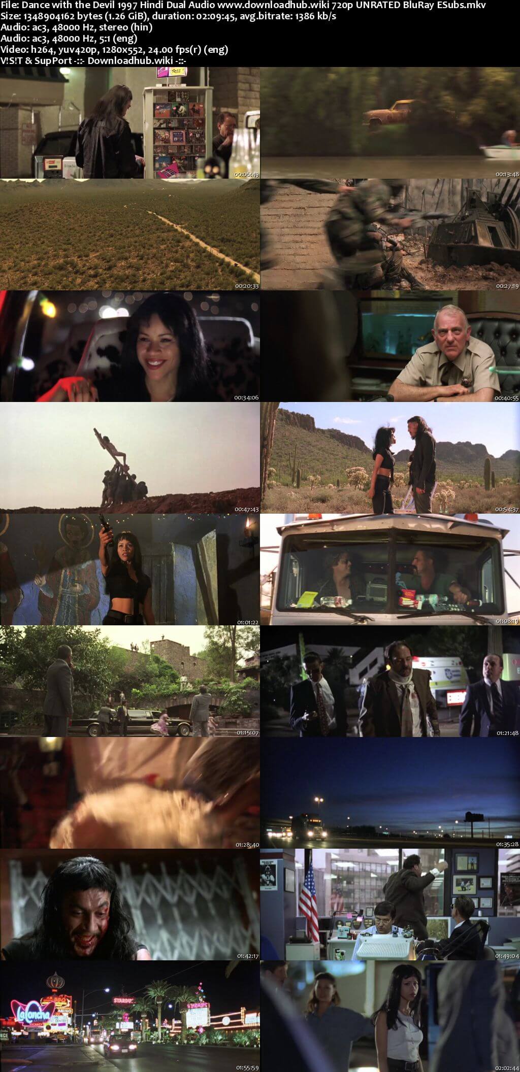 Dance with the Devil 1997 Hindi Dual Audio 720p UNRATED BluRay ESubs