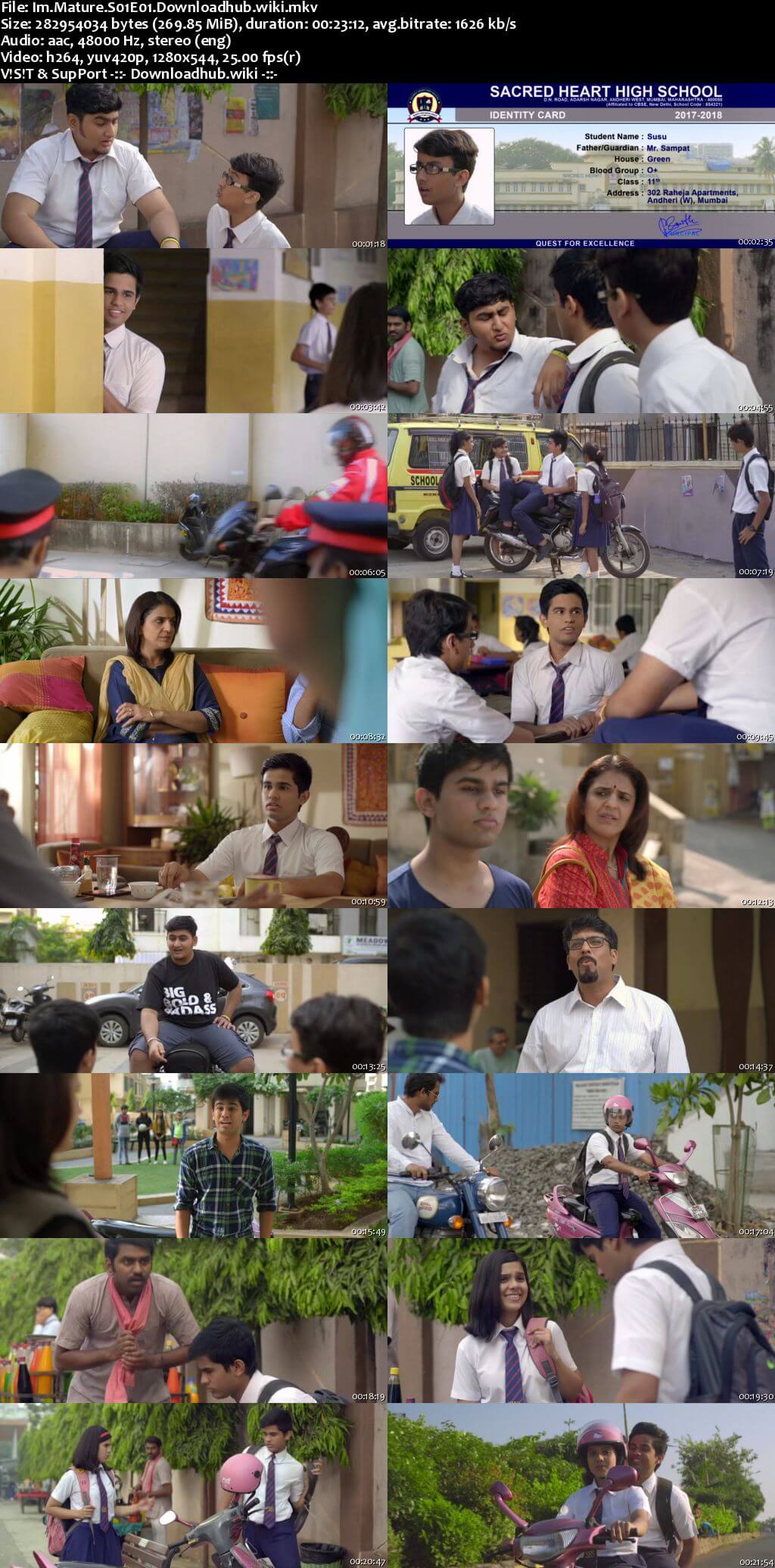 Im Mature 2019 Hindi Season 01 Complete 720p HDRip x264 Im Mature 2019 Hindi Season 01 Complete 720p HDRip x264