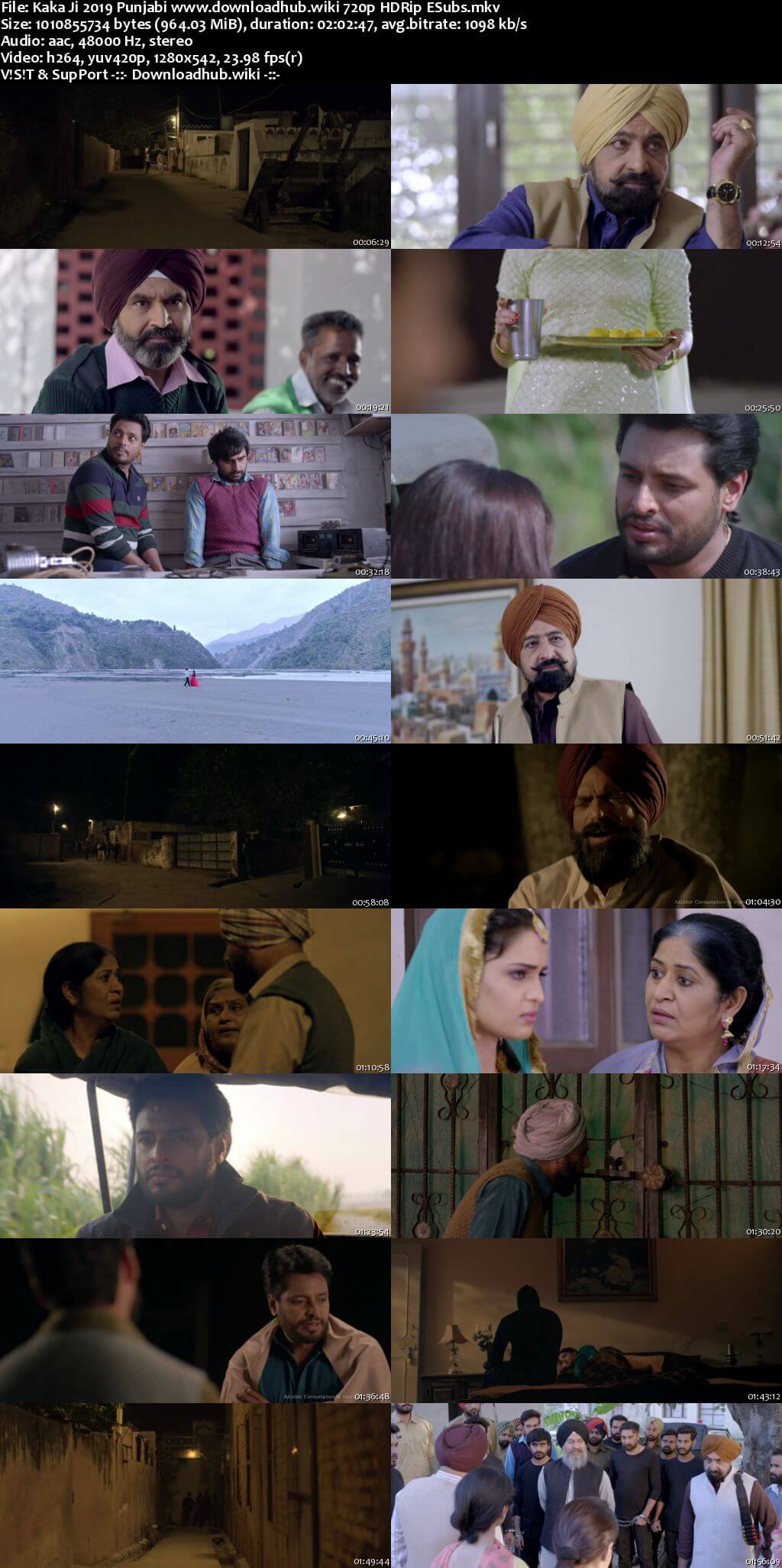 Kaka Ji 2019 Punjabi 720p HDRip ESubs
