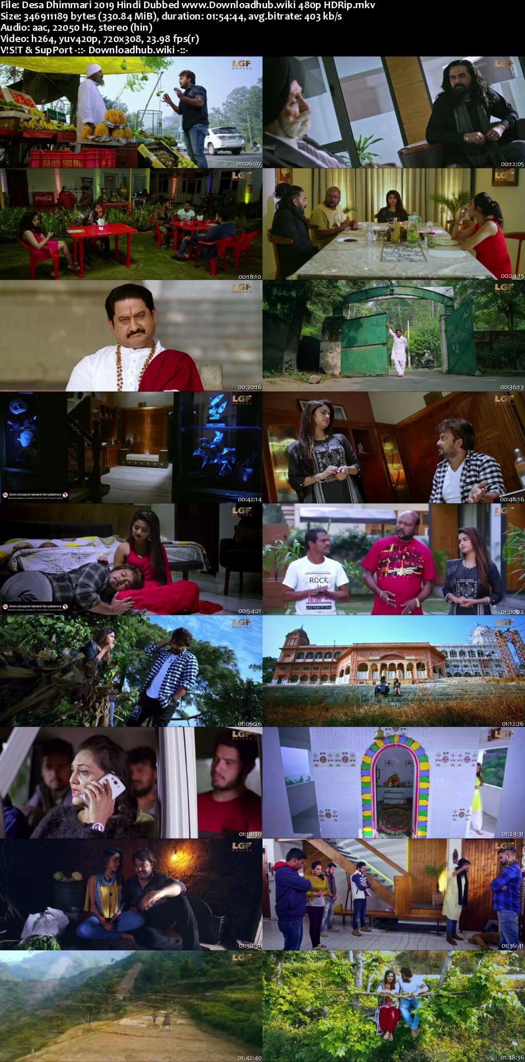 Desa Dhimmari 2019 Hindi Dubbed 300MB HDRip 480p