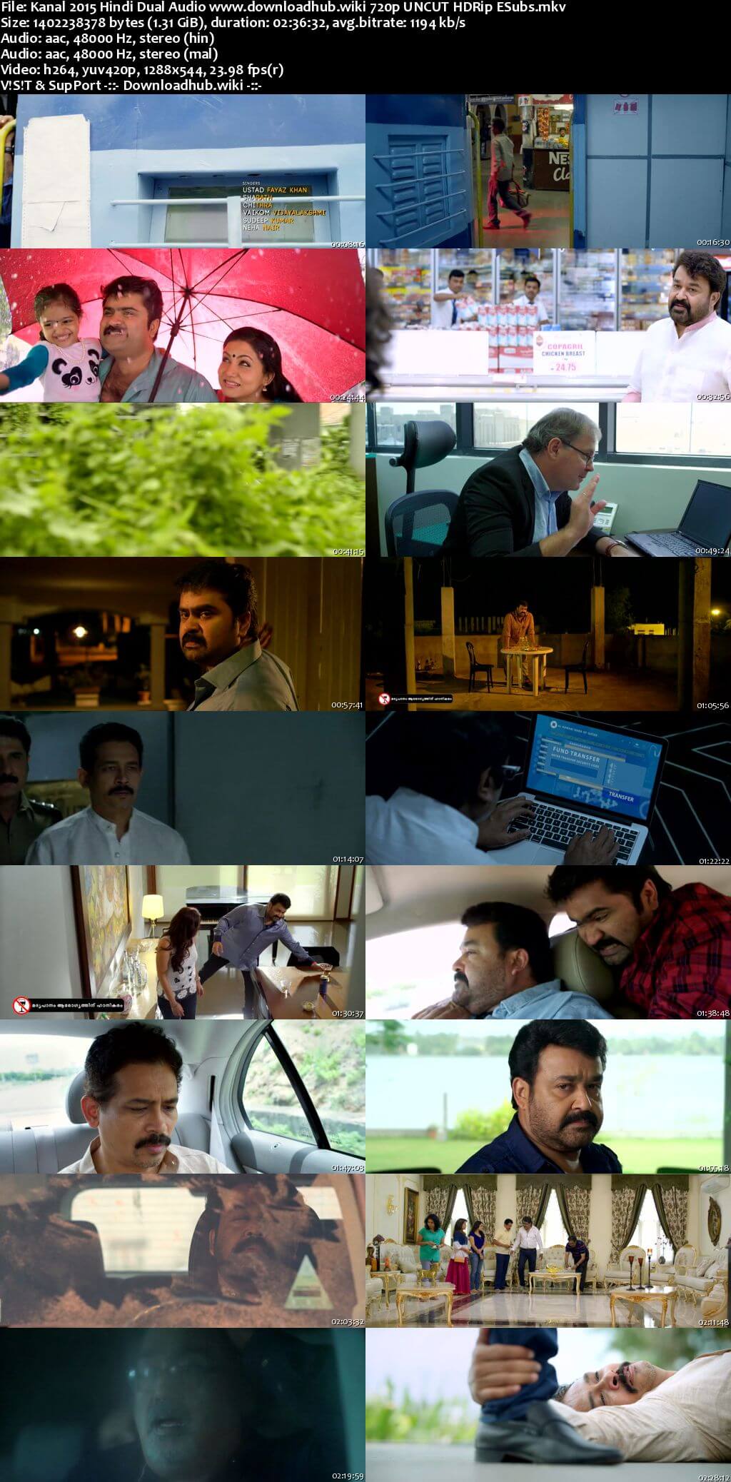 Kanal 2015 Hindi Dual Audio 720p UNCUT HDRip ESubs