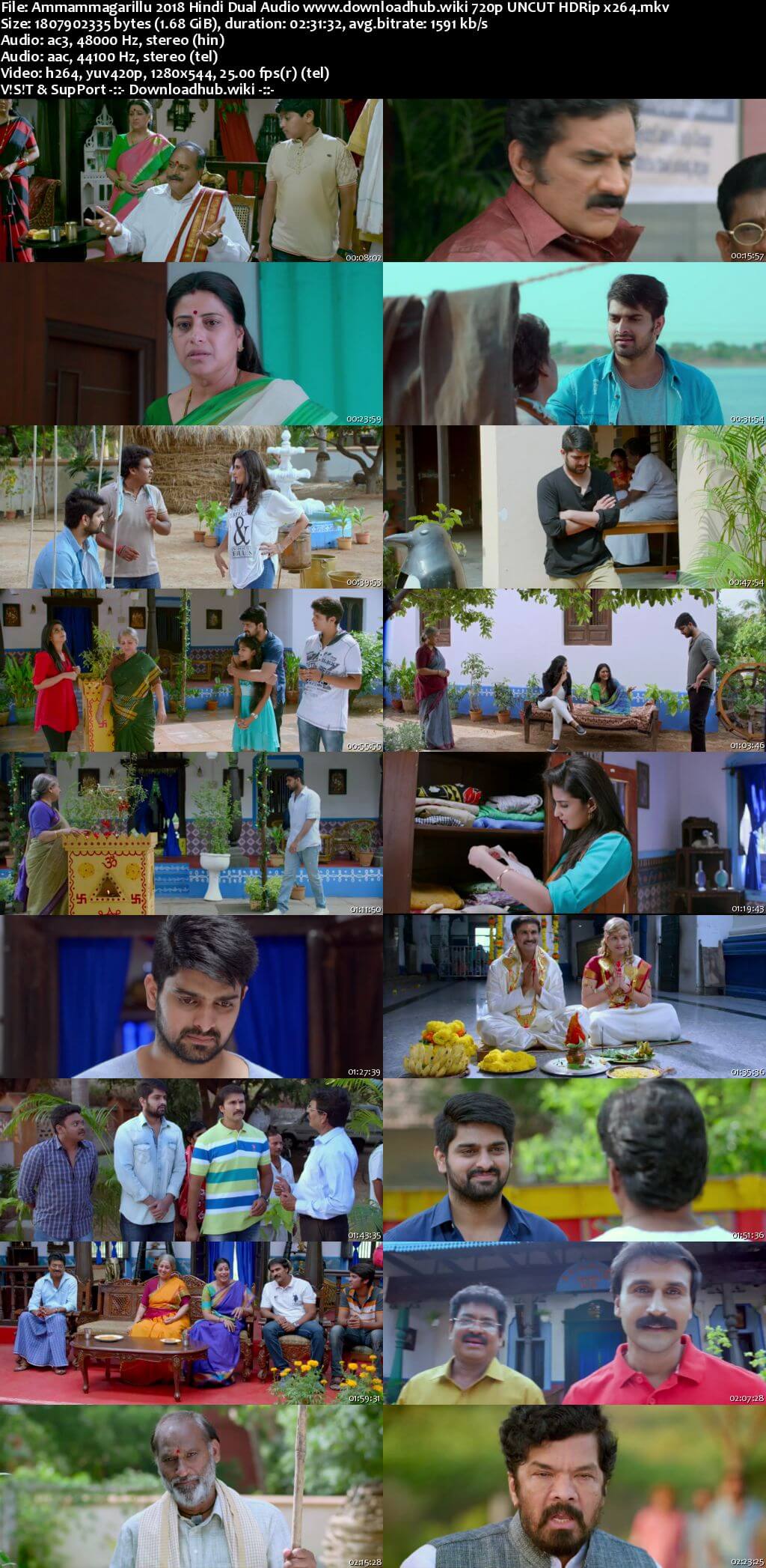 Ammammagarillu 2018 Hindi Dual Audio 720p UNCUT HDRip x264 Ammammagarillu 2018 Hindi Dual Audio 720p UNCUT HDRip x264