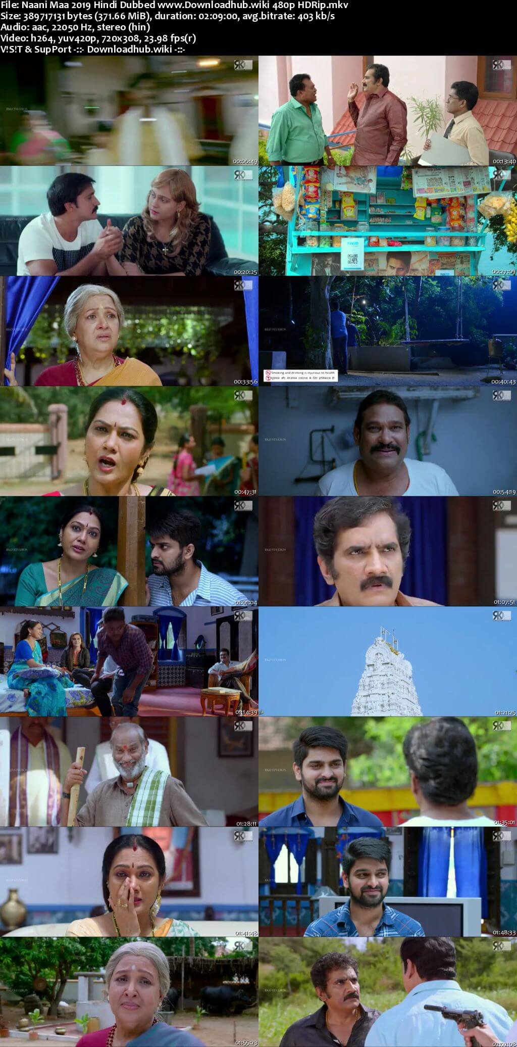 Naani Maa 2019 Hindi Dubbed 350MB HDRip 480p