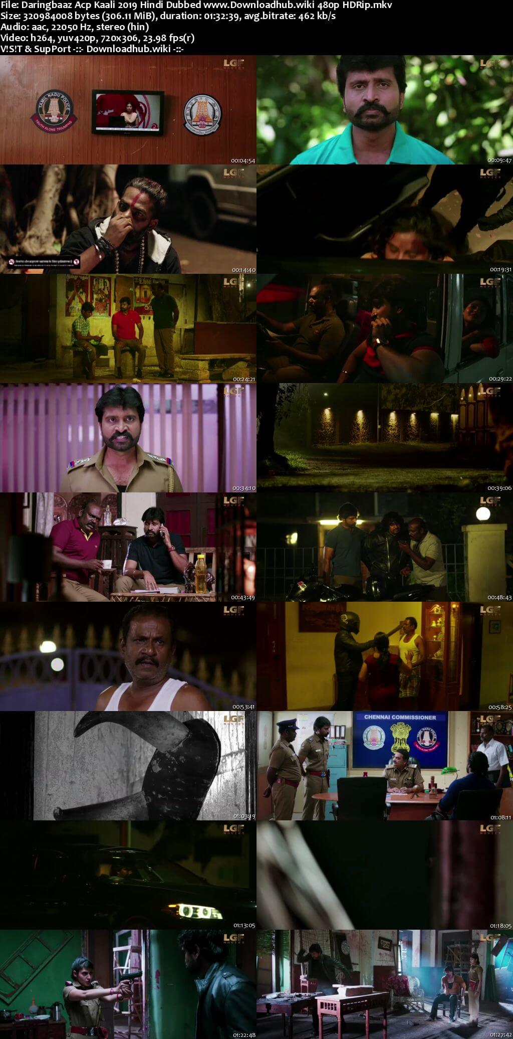 Daringbaaz Acp Kaali 2019 Hindi Dubbed 300MB HDRip 480p Daringbaaz Acp Kaali 2019 Hindi Dubbed 300MB HDRip 480p