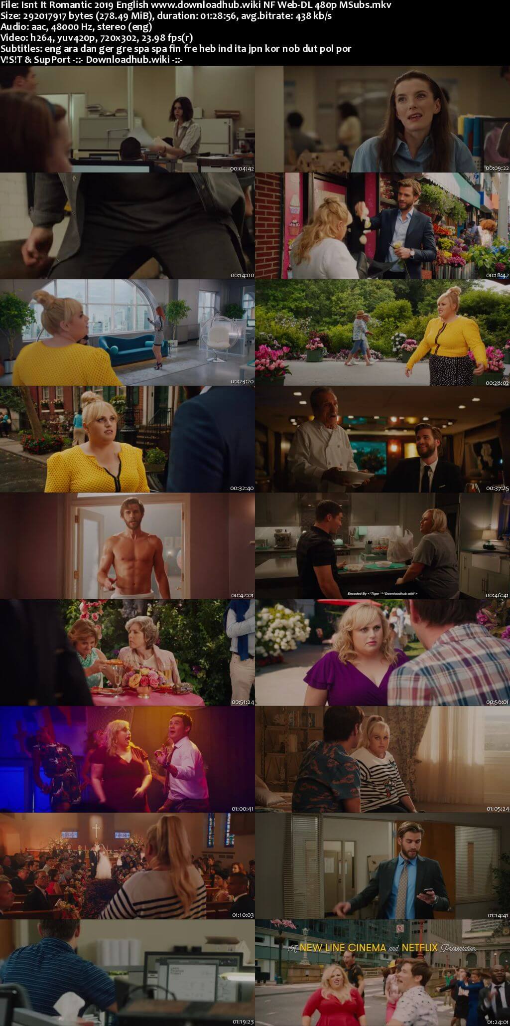 Isnt It Romantic 2019 English 280MB NF Web-DL 480p MSubs Isnt It Romantic 2019 English 280MB NF Web-DL 480p MSubs