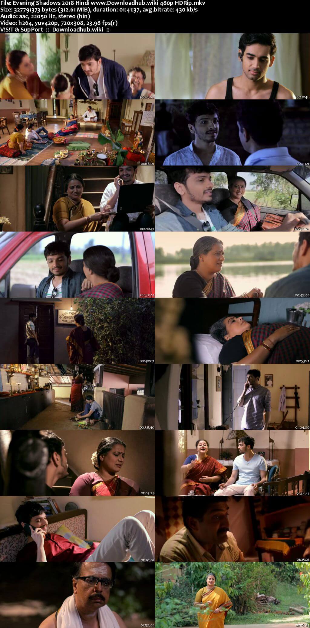 Evening Shadows 2018 Hindi 300MB HDRip 480p