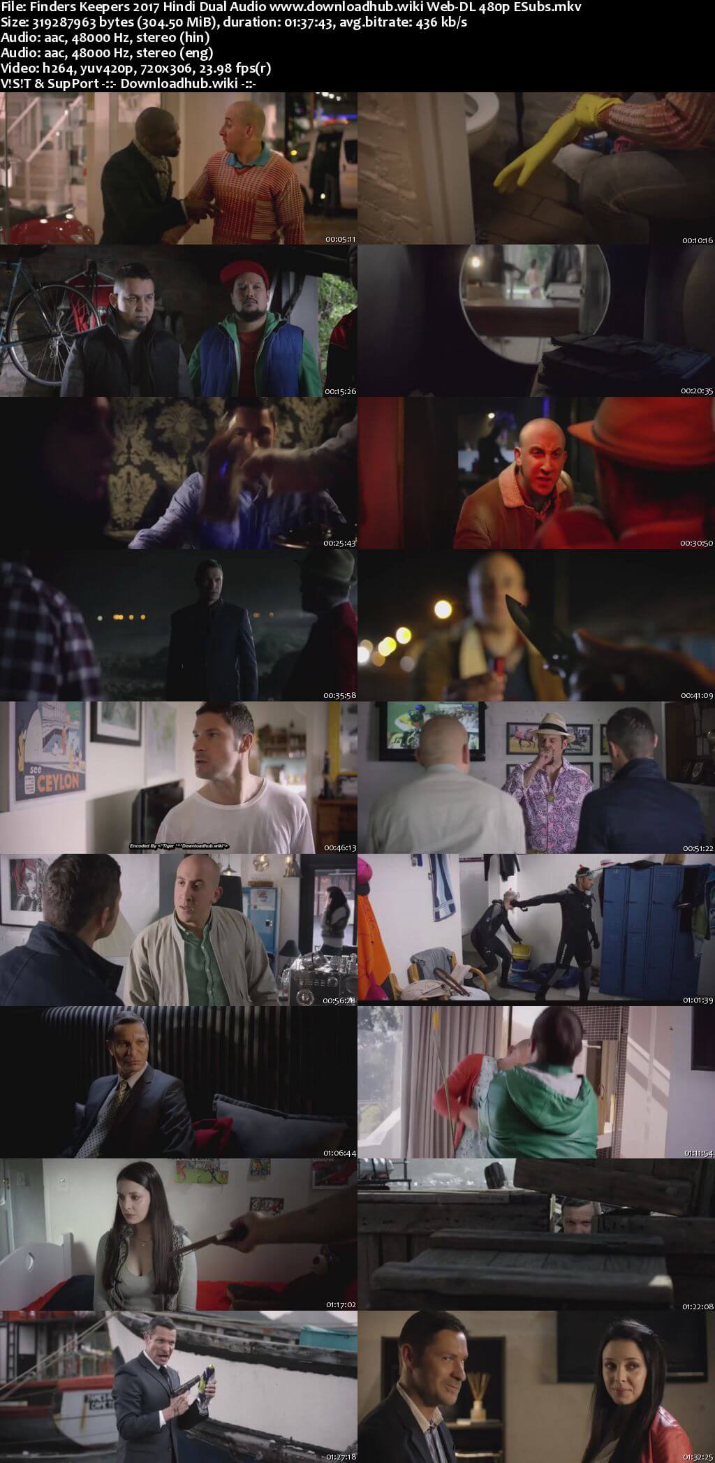 Finders Keepers 2017 Hindi Dual Audio 300MB Web-DL 480p ESubs Finders Keepers 2017 Hindi Dual Audio 300MB Web-DL 480p ESubs
