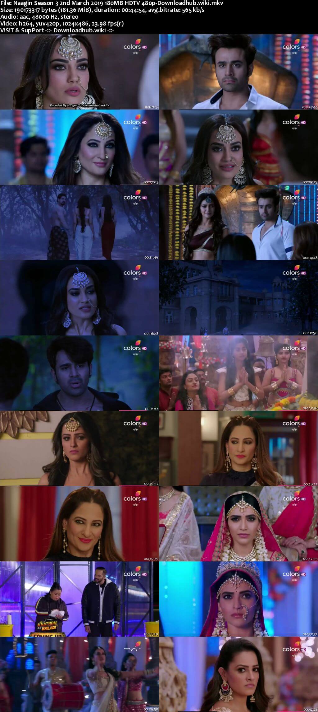 Naagin Season 3 02 March 2019 Episode 76 HDTV 480p