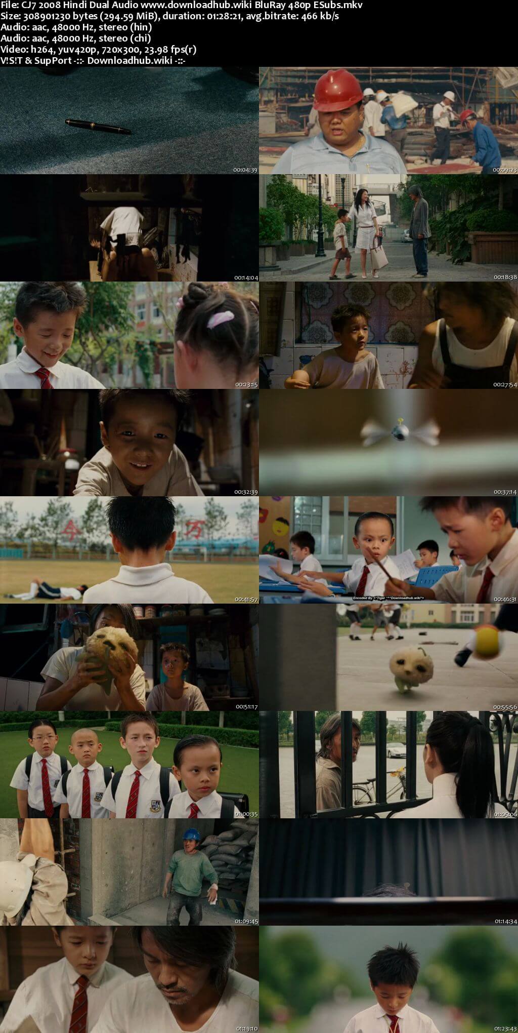 CJ7 2008 Hindi Dual Audio 300MB BluRay 480p ESubs CJ7 2008 Hindi Dual Audio 300MB BluRay 480p ESubs