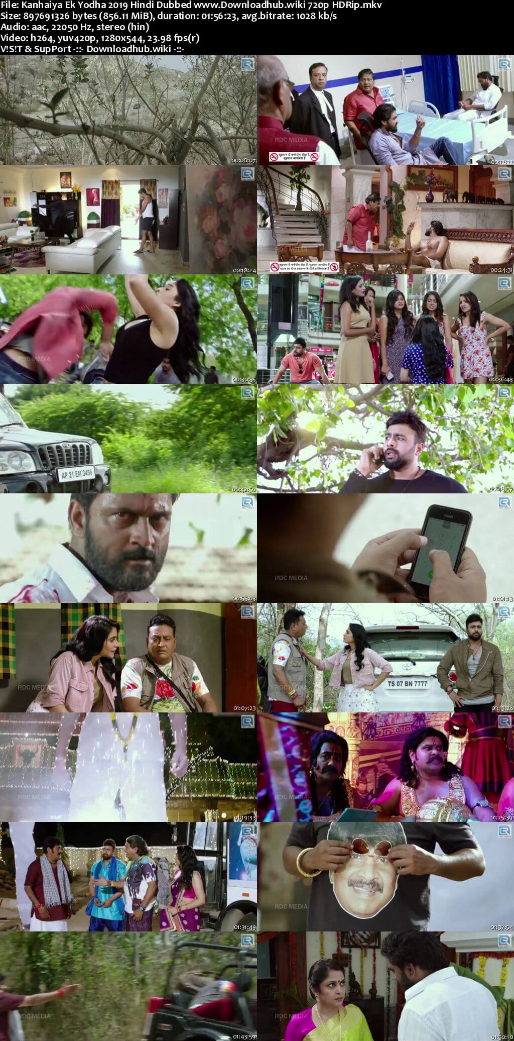 Kanhaiya Ek Yodha 2019 Hindi Dubbed 720p HDRip x264