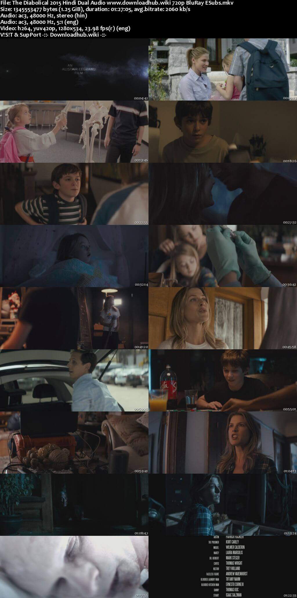 The Diabolical 2015 Hindi Dual Audio 720p BluRay ESubs The Diabolical 2015 Hindi Dual Audio 720p BluRay ESubs