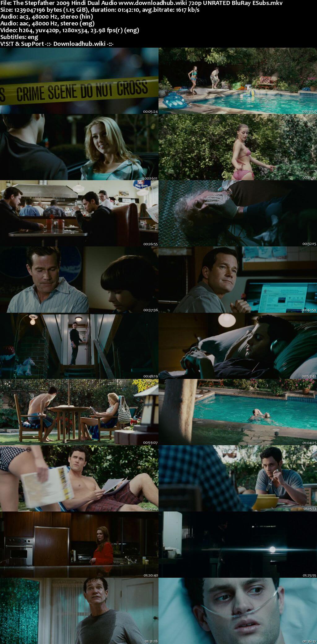 The Stepfather 2009 Hindi Dual Audio 720p UNRATED BluRay ESubs