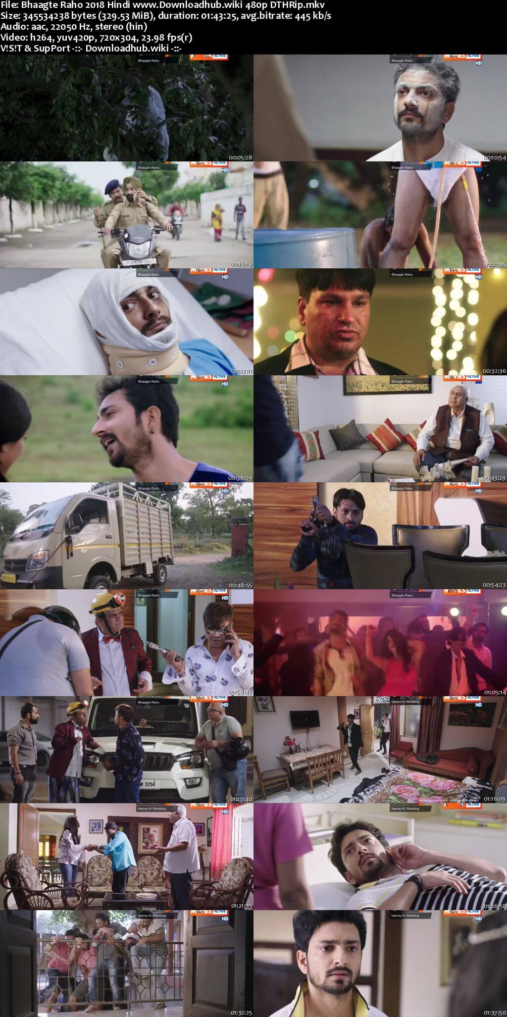 Bhaagte Raho 2018 Hindi 300MB DTHRip 480p Bhaagte Raho 2018 Hindi 300MB DTHRip 480p
