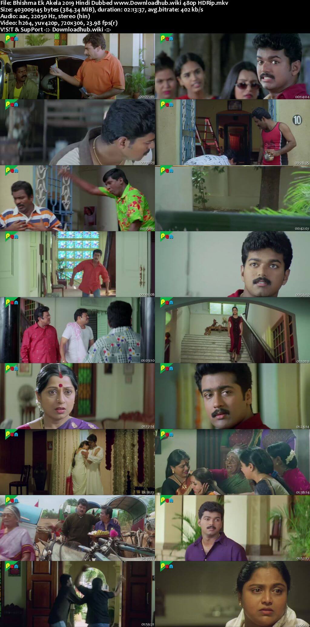 Bhishma Ek Akela 2019 Hindi Dubbed 350MB HDRip 480p