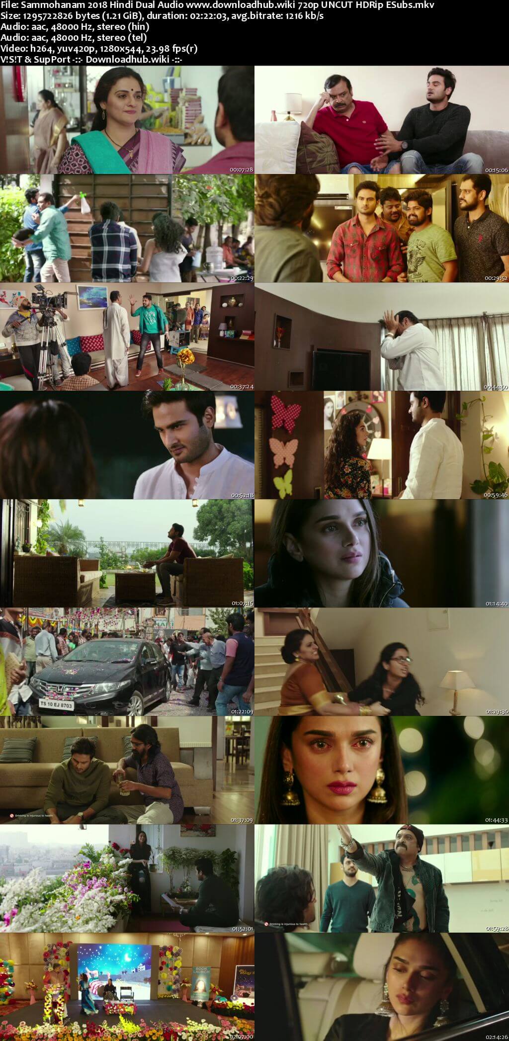 Sammohanam 2018 Hindi Dual Audio 720p UNCUT HDRip ESubs