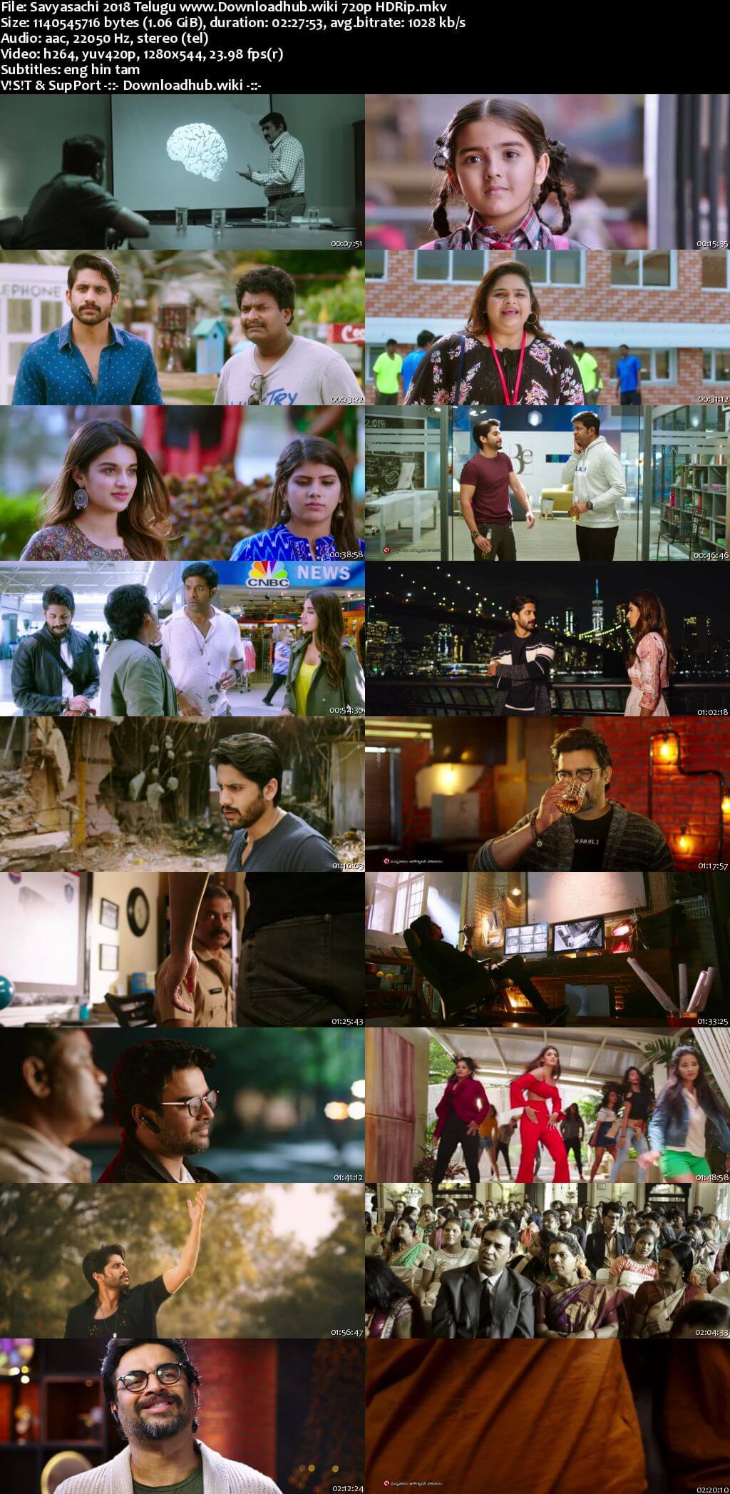 Savyasachi 2018 Telugu 720p HDRip MSubs