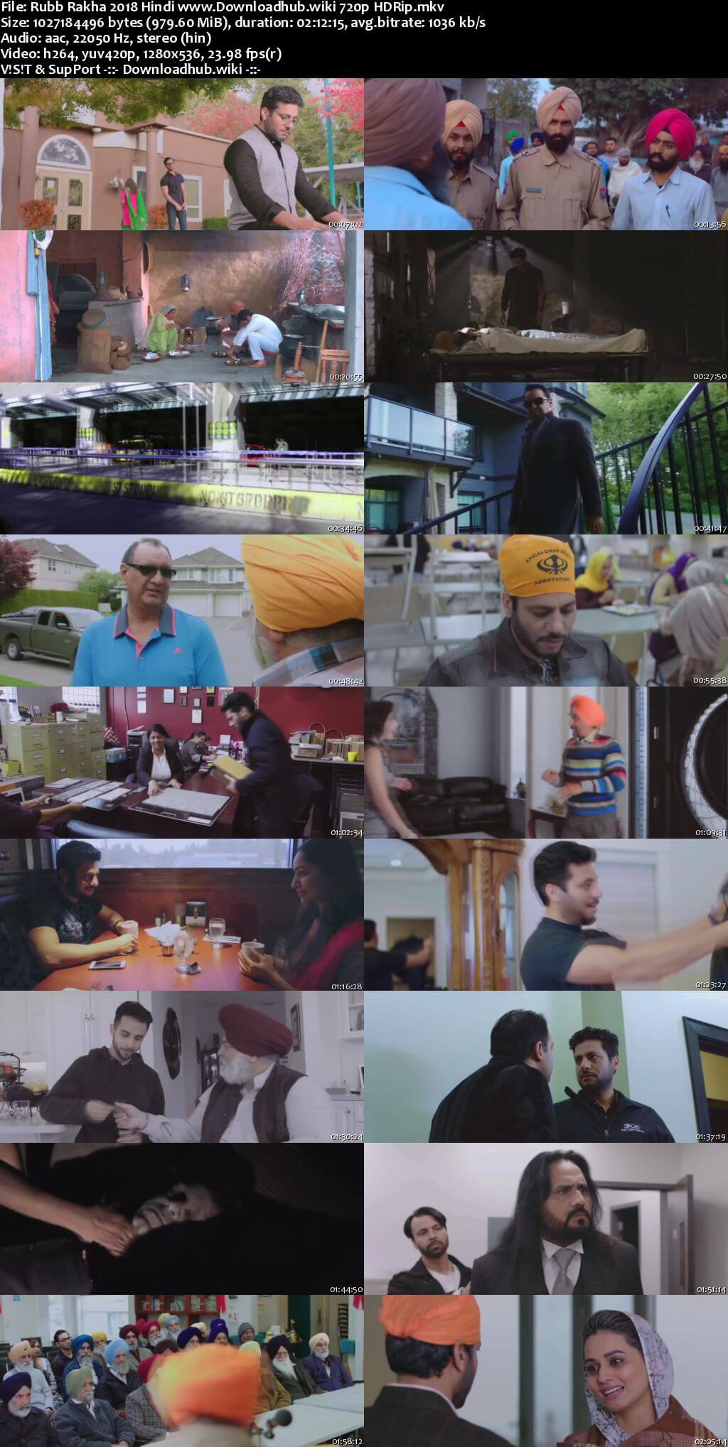 Rubb Rakha 2018 Hindi 720p HDRip x264