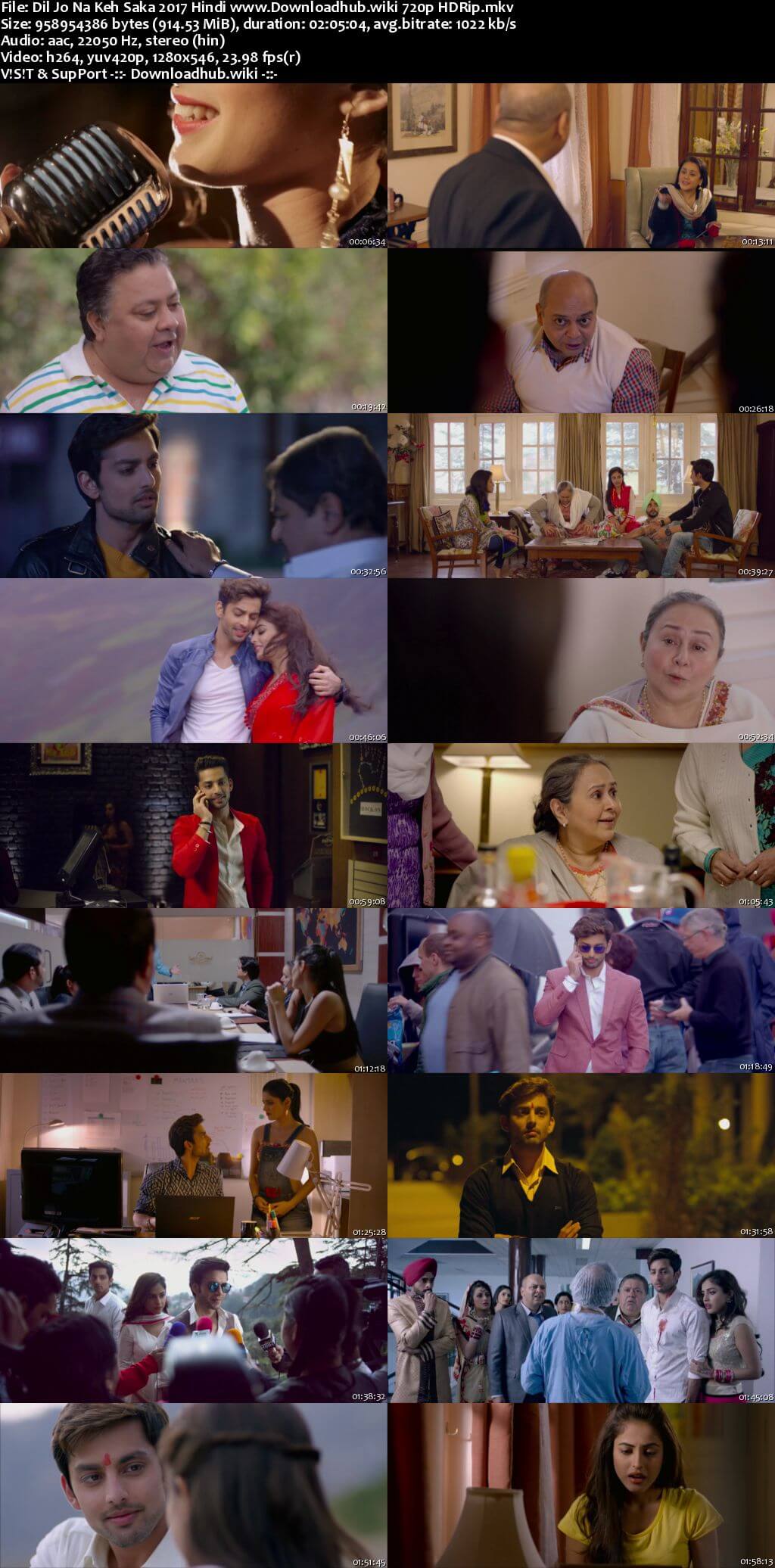 Dil Jo Na Keh Saka 2017 Hindi 720p HDRip x264